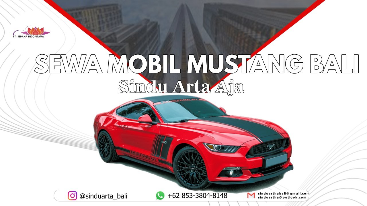 Sewa Mobil Mustang diBali
