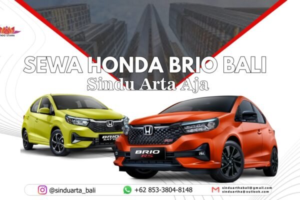 Sewa Honda Brio Bali
