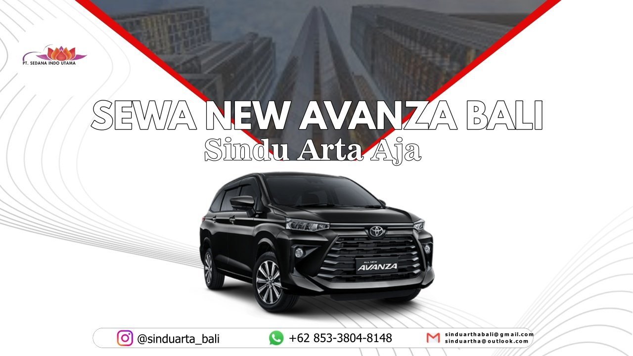 Sewa New Avanza Bali