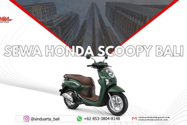 Sewa Honda ScoopyBali