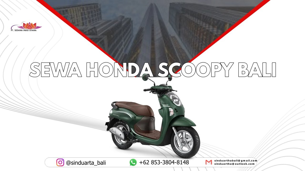 Sewa Honda ScoopyBali
