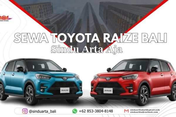 Sewa Toyota Raize Bali