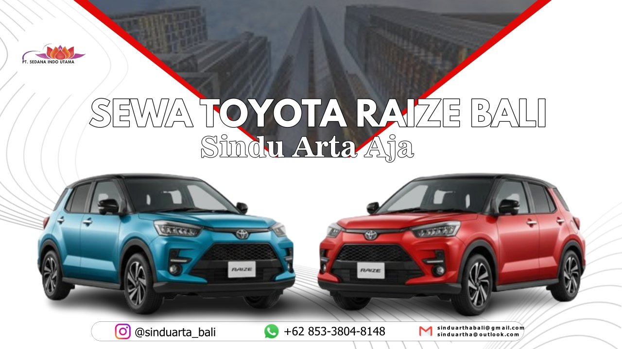 Sewa Toyota Raize Bali