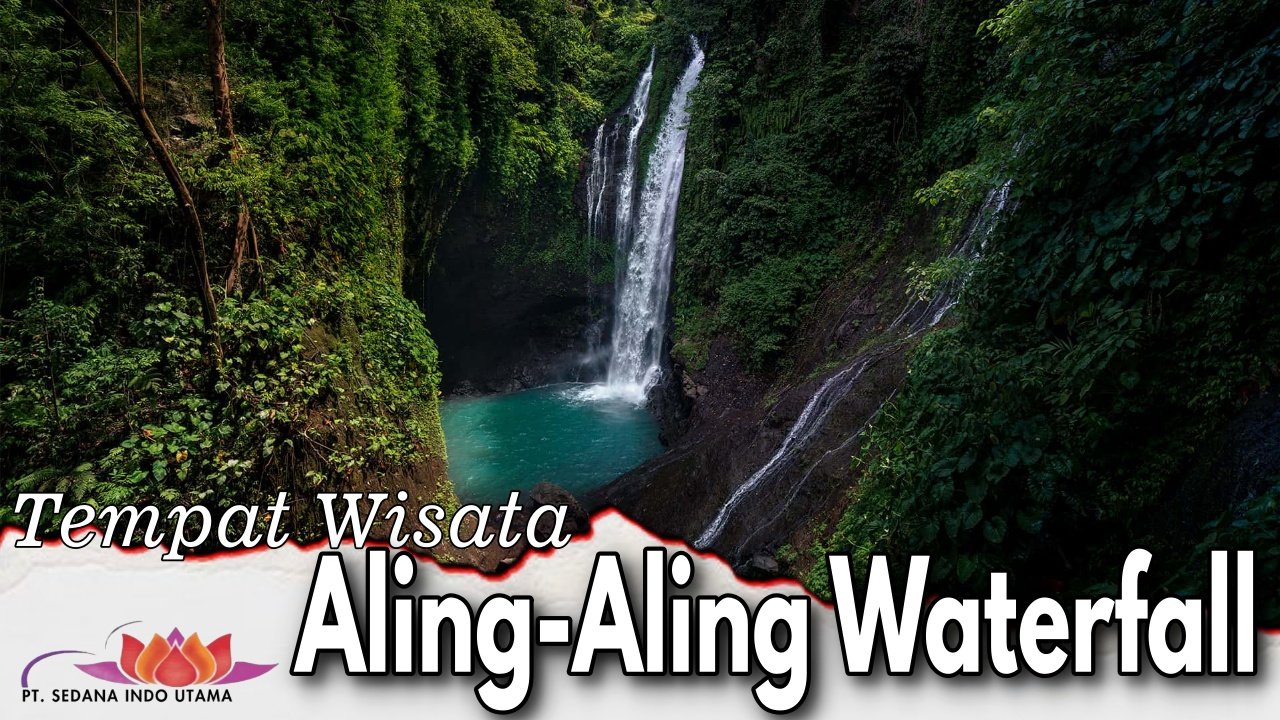 Tempat Wisata Aling-aling waterfall